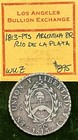 1813 Argentina Provincias Del Rio De La Plata Silver 8 Reales Potosi  Bo Mint
