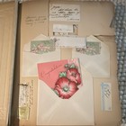 Vintage Scrapbook Album W  Greeting Cards   40 50   s  Special Occasions 