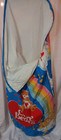 Vintage Care Bears Rainbow Sleeping Bag Kids Blue 1980 Sleepover Blanket Slumber