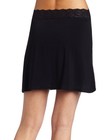 Women s Anti-static Nylon Half Slip Under Dresses Size Up 3xl 16 Inch Black Lace