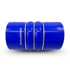 Silicone Blue Hump Hose Charge Air Cooler 3 1 2  X 6 3 8  For Semi Trucks