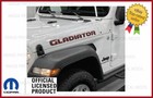  2x  Jeep Gladiator Hood Vinyl Decals Graphics Stickers Jt 2019 - 2025 Fj3g0