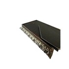 Vintage Gold Tone Metal Filigree Ornate Picture Frame 5x7 Tabletop Wall Hanging