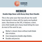 Merkur 34c Heavy Duty Classic 2-piece Double Edge Safety Razor