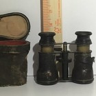Vintage 1940   s Lemaire Fabt Paris Opera Glasses  With Case