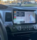 Apple Carplay For Honda Civic 2006-2011 Car Stereo Radio Android 13 Gps W camera