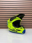 Alpinestars Youth Sm3 Radium Helmet - Youth Medium - Fluo Yellow   Blue
