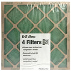 Aaf Flanders 4-pack 16  X 20  X 1  Nested Fiberglass Merv 1 Air Filter