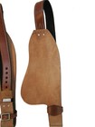 Rough Out Leather Western Horse Saddle Replacement Fenders Pair