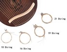 Liyafy A Sets Of 16 Lyre Harp Strings Replacement Metal String For Lyre Harp