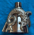 Brand New   Polished Brass Uncoated Phylrich Dolphin Shower Head Kit K801-03u