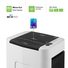 Aurora Professional Grade 150-sheet Auto Feed Micro-cut Paper   Card Shredder