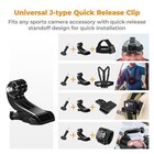 K f Concept 4-in-1 Gopro  action Camera Accessories Kit Chest Strap Head Mount