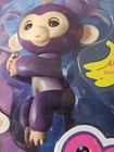 Fingerlings Mia Baby Monkey Purple With White Hair Interactive Toy New Boxed