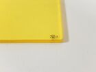 Vintage Agfa Germany 1 3 4  X 1 3 4  Yellow Glass Drop-in Filter
