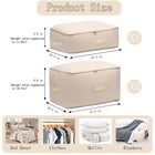 3 Pcs Ultra Space Saving Self Compression Organizer  2025 New Comforter Stora   