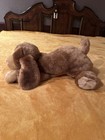 Vtg Animal Alley Darby Puppy Dog Stuffed Animal 20    Brown Toys R Us Soft Plush