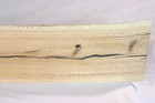Beautiful Red Oak Live Edge Mantel 84-1 2 l X 12 To 9-1 2  W X 3-1 16  T  3150