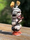 Hopi Kachina Miniature - Clown - By Neil David Sr  - A Marvel Of Precision  