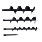 52cc Gas Powered Earth Auger Post Hole Digger Borer Fence Ground Drill W 3 Bits