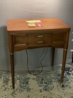 Working Vintage 1959 Singer 401a Slant-o-matic Sewing Machine Mcm W org  Papers