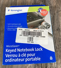 Kensington Microsaver Keyed Notebook Lock Laptop Security Cable New Open Box