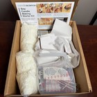 Candlescience Amber Soy Candle Making Starter Kit Included Wax And Tins Nib