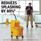 Wavebrake 35 Qt  Plastic Mop Bucket With Wringer
