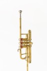 Flag Trumpet Bb Pitch Shinning Brass With Case Super Hard Case Herald Trumpet