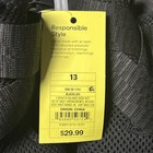 All In Motion Men s Black Jay Apparel Med  Width Adjustable Water Shoes Size 13