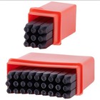 36x Carbon Steel Metal Number And Letter Alphabet Id Stamping Punch Tool Set Kit