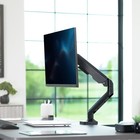 Vivo Pneumatic Arm Single Ultrawide Monitor Desk Mount  Fits Up To 40  Screens