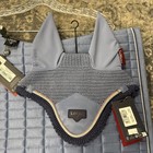 Lemieux Powder Blue Dressage Pad Size S m With Matching Ear Bonnet Size M Suede