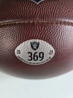 Wilson 2023 Raiders Team Issued Game Prepped Nfl Football  369