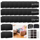 81-piece Set Of Basket Labels Clip On For Storage Bins  Erasable Plastic 30