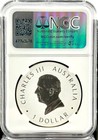 2025 Australia  1 Brumby Horse Colorized 1 Oz  999 Silver Coin - Ngc Ms 70