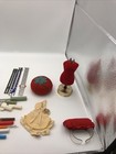 Vintage Sewing Accessories Pin Cushions  Seam Rippers  Thimbles  Rulers And More