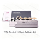 New 1 Set Vita Classical Dental Shade Guide 19colors With Bleached Shades Clip