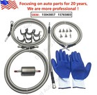 Ss Braided Fuel Line Quick Fix Kit 1999-03 Silverado Sierra V8 Gas Flex Ext Cab