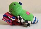 Vtg 1999 Kids Ii Baby Rattle Bracelet Plush Caterpillar