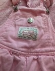 Little Arizona Jean Company Pink Cotton Corduroy Overall One-piece 18m Button