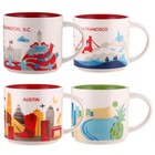 Starbucks Global City Mug Paris london more City  you Are Here  14oz Collection