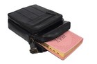 Bible Cover Case With Shooulder Strap  Genuine Leather Large Bible Book Bag   
