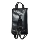 Pu Leather Drumsticks Bag Mallets Bag Carry Case Holds 10  Pairs Drum Stick