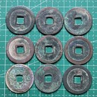 Lot 9x Ancient Chinese Cash Coins Northern Song Dynasty Tai Ping Tong Bao             