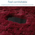 Shaggy Circle Rug Plush Round Carpet Soft Fluffy Mat For Bedroom Living Room