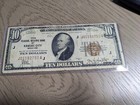 1929 Ten Dollar Bill National Currency  10 Note  Kansas City Missouri  85256