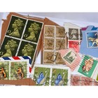 Vintage International Postage Stamp Hundreds Queen Elizabeth Ii Blocks