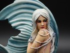 2013 Munro Syren Of The Sea Selina Fenech  moon Mermaid  Figurine Statue Fantasy