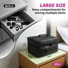 Discreet Lockable Adult Toy Storage Box With Microfiber Bags And Dual Locks